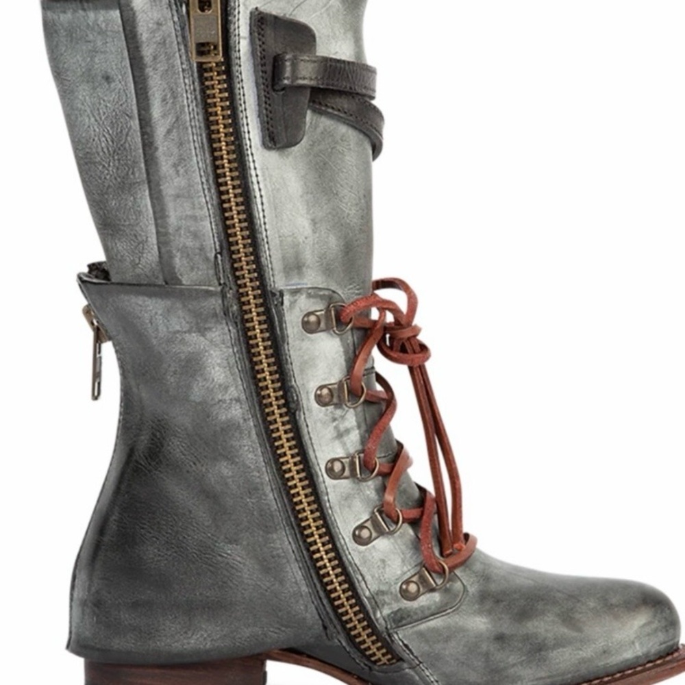 Freebird by Steven Ravi boots. Mid calf and like brand new - $350 new - Picture 2 of 5